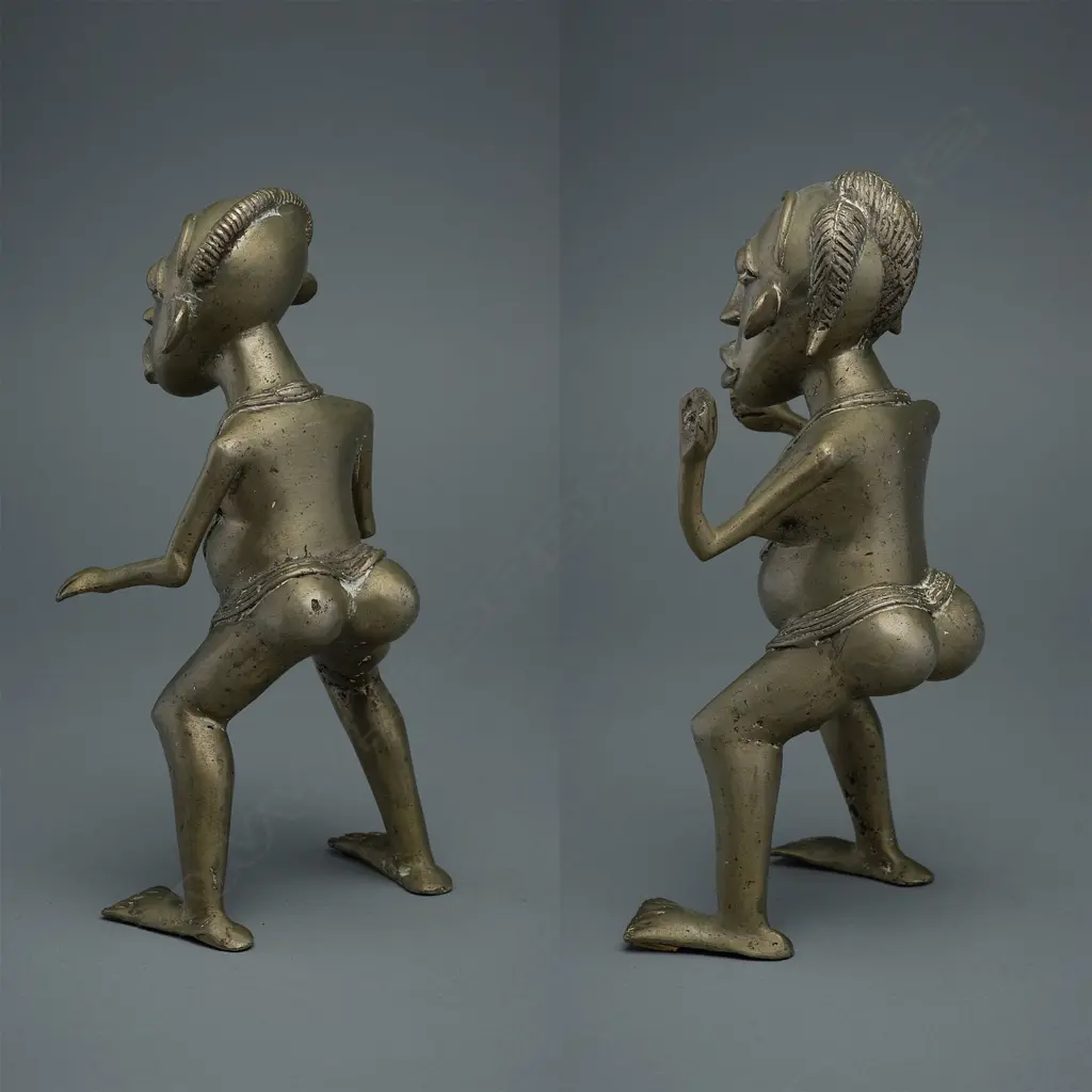 A pair of white metal alloy figures, Image 1++